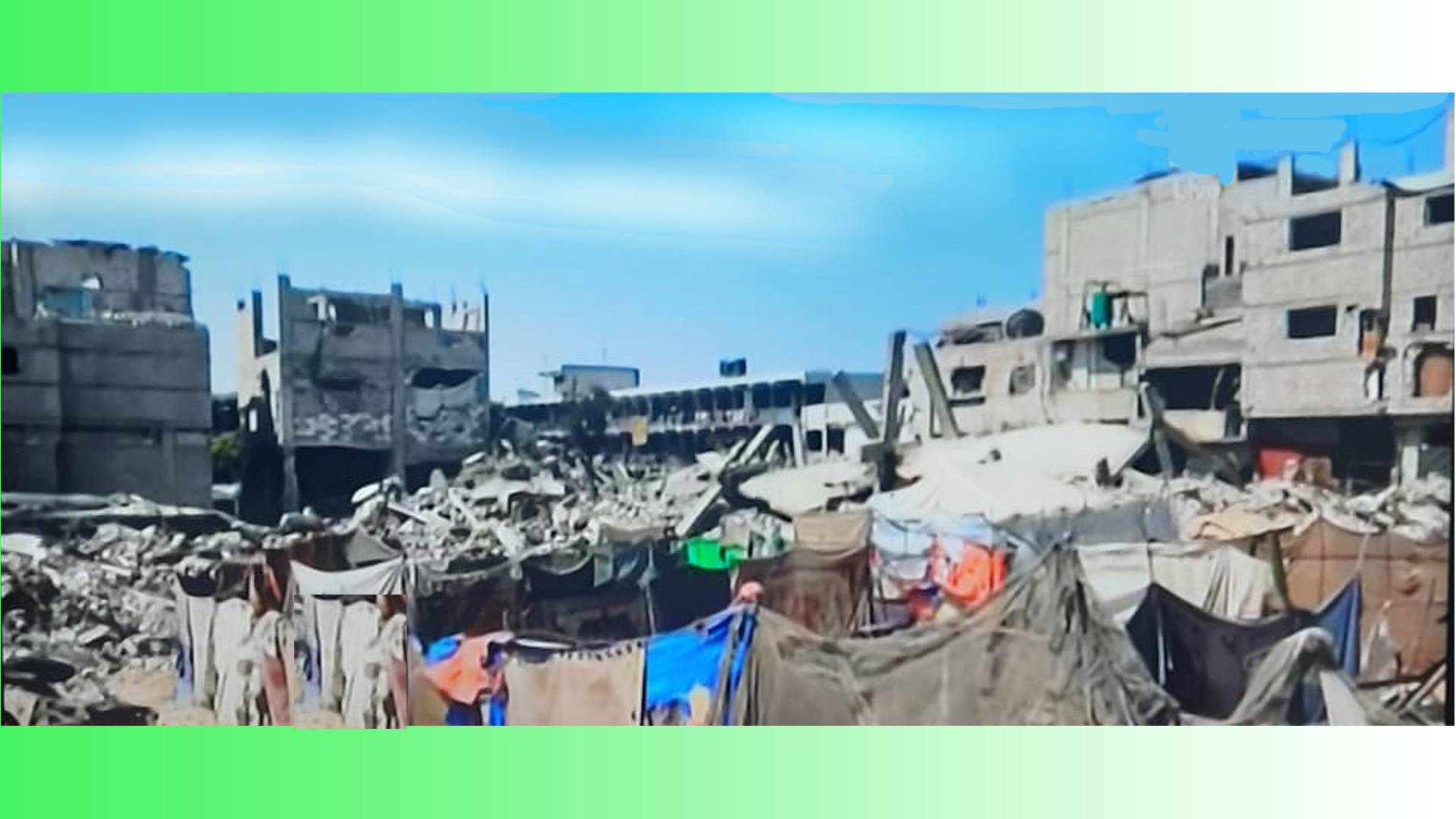 Em Gaza, o espectro da guerra continua a pairar