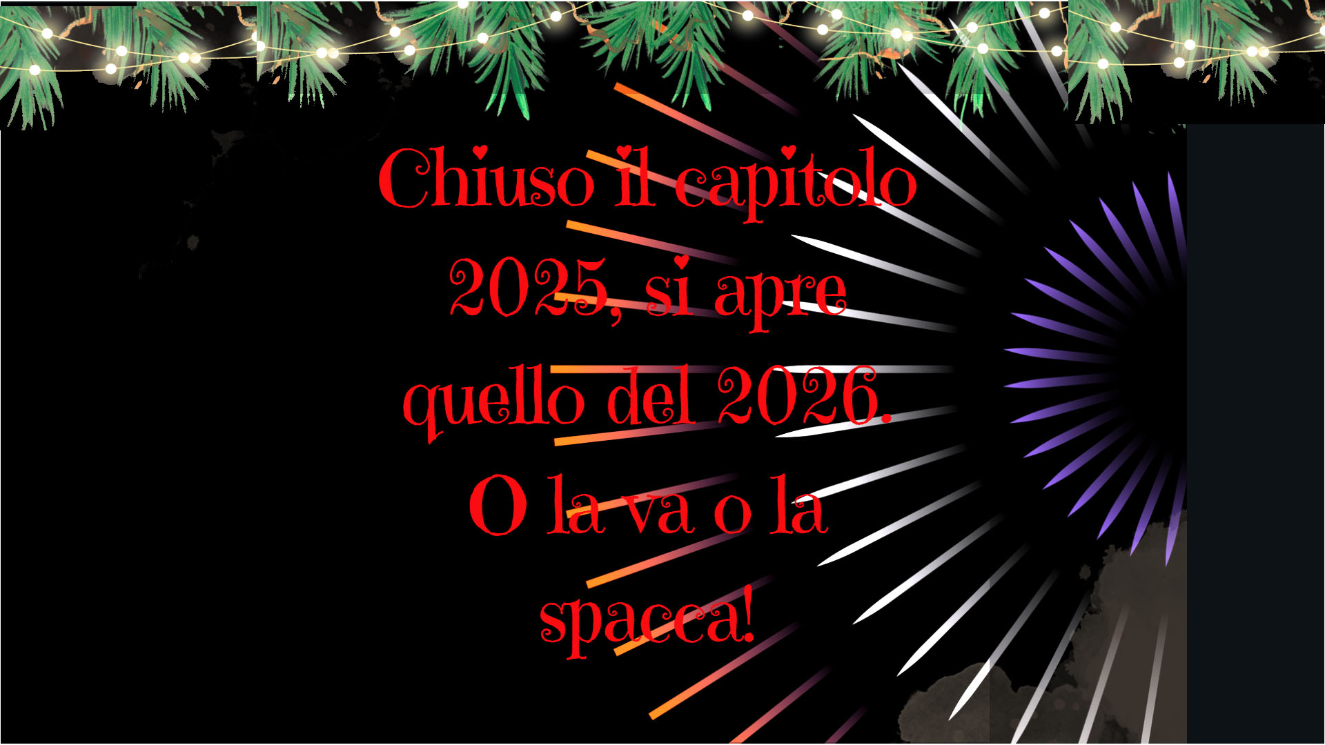 EDITORIALE GENNAIO 2026