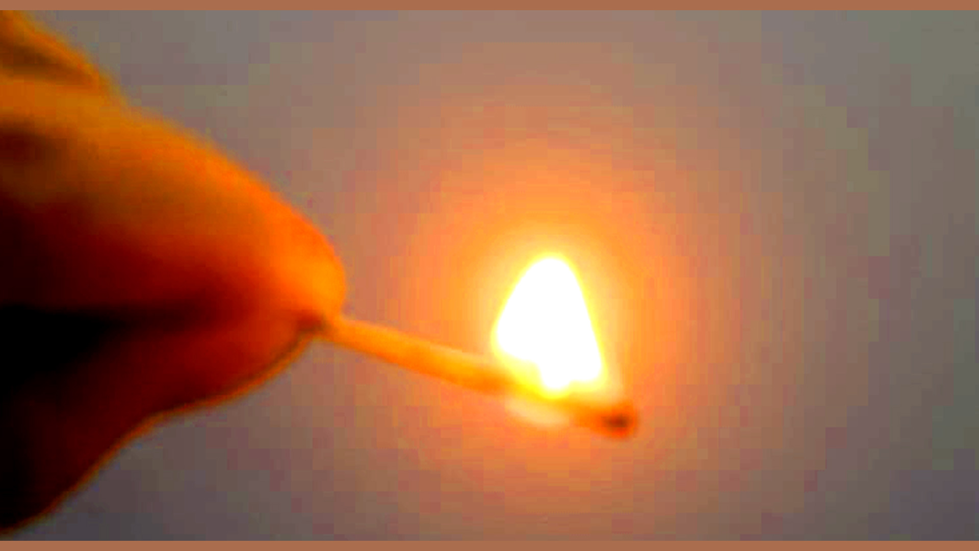 L’umanità col cerino acceso