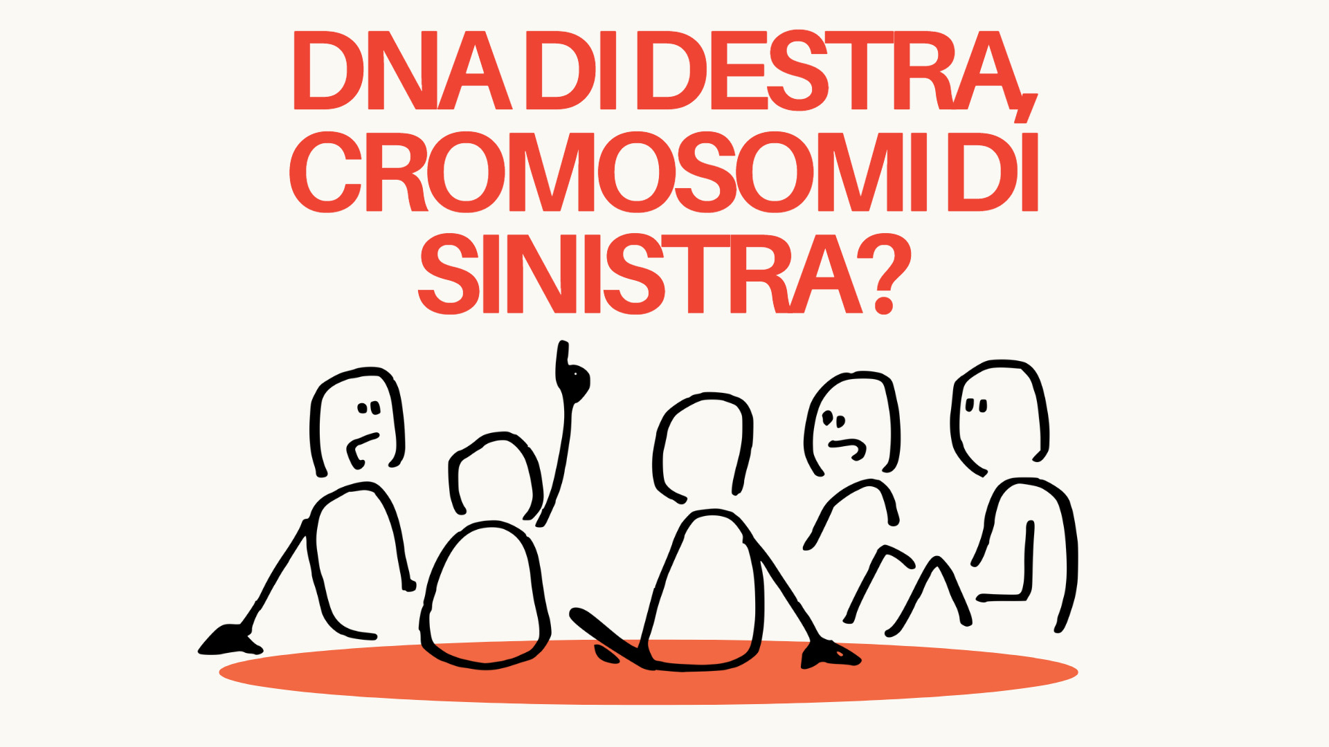 DNA di destra, cromosomi di sinistra?