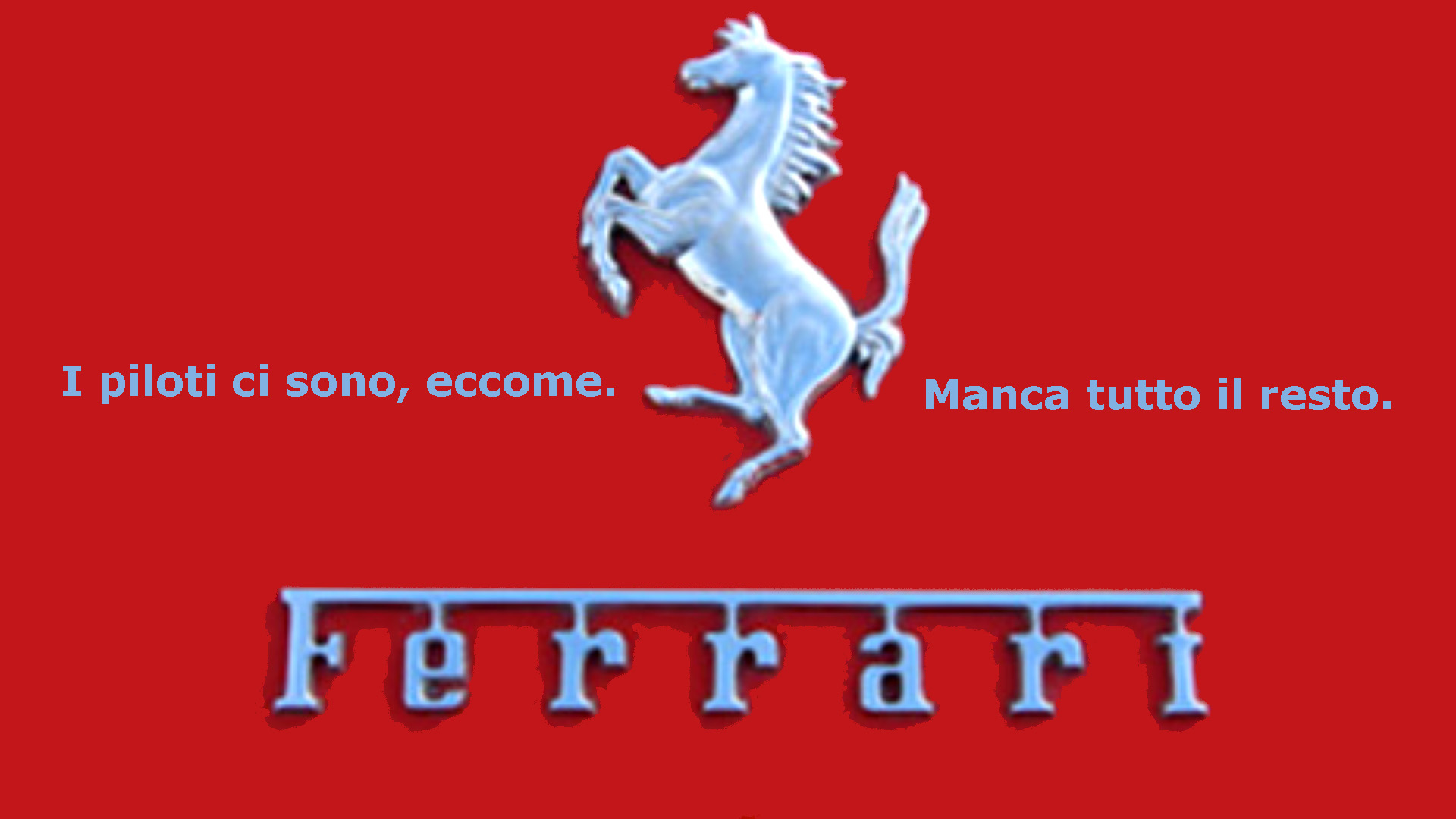 Ferrari, cavalli senza stalla (e con tante conferenze stampa)