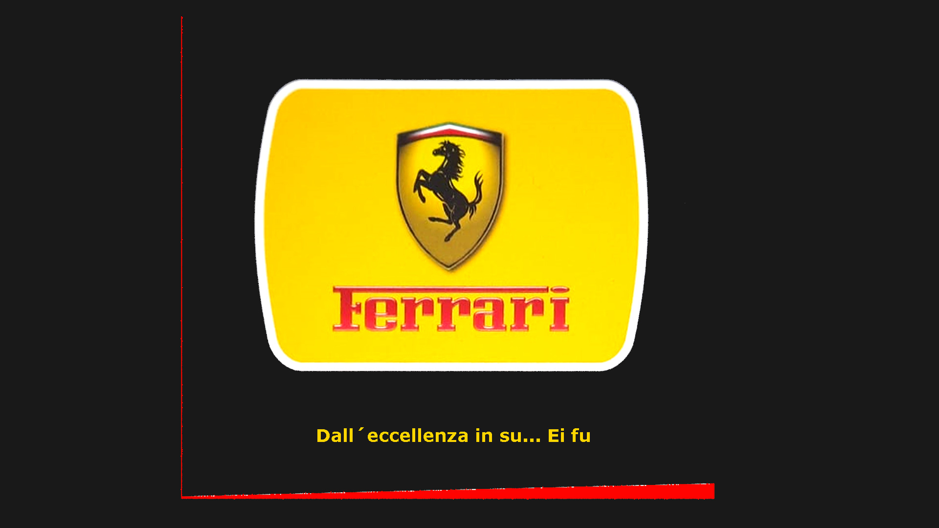 Ferrari vive di passato. Il presente, invece, la umilia