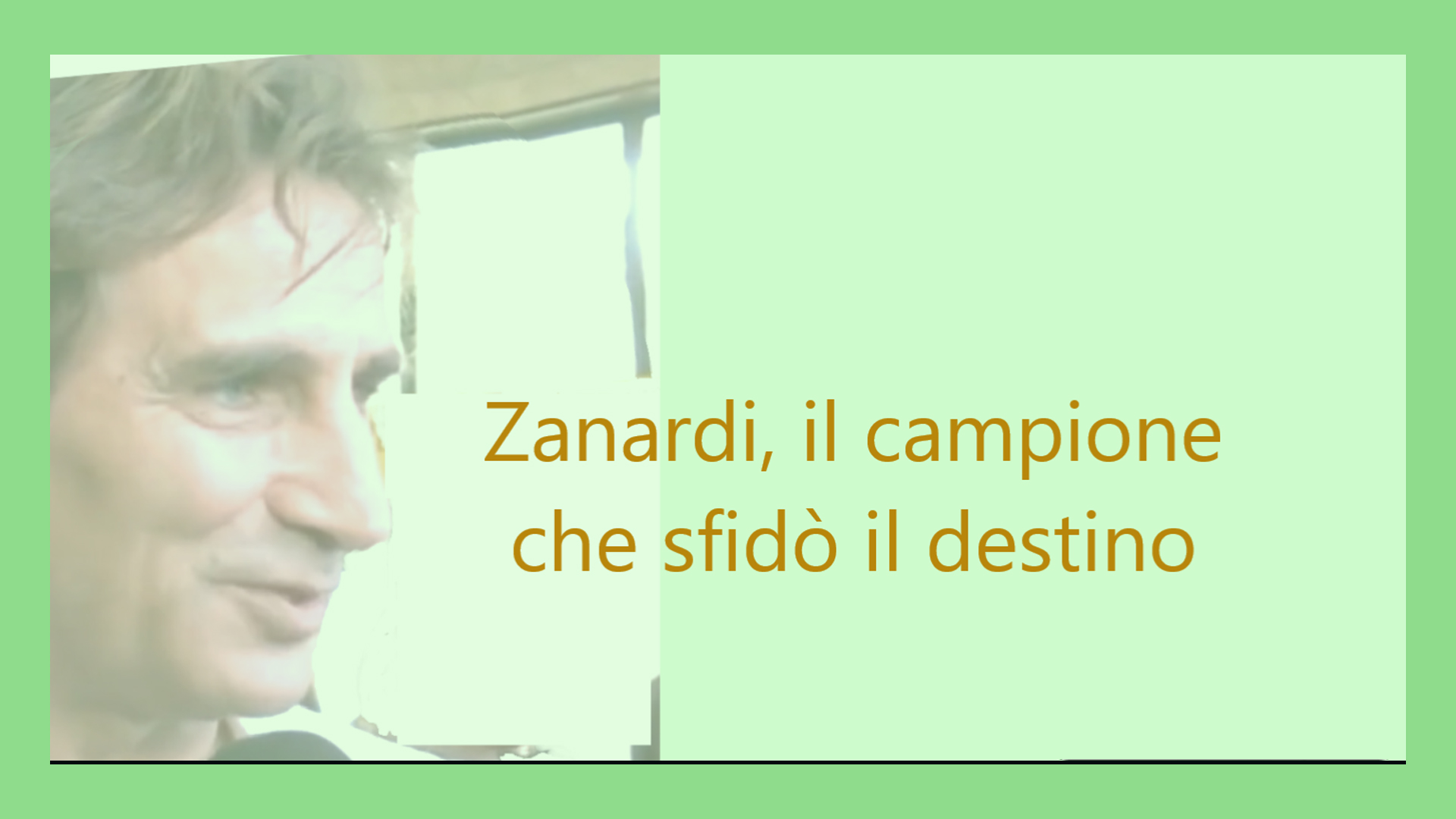 Addio ad Alex Zanardi, il campione che sfidò il destino