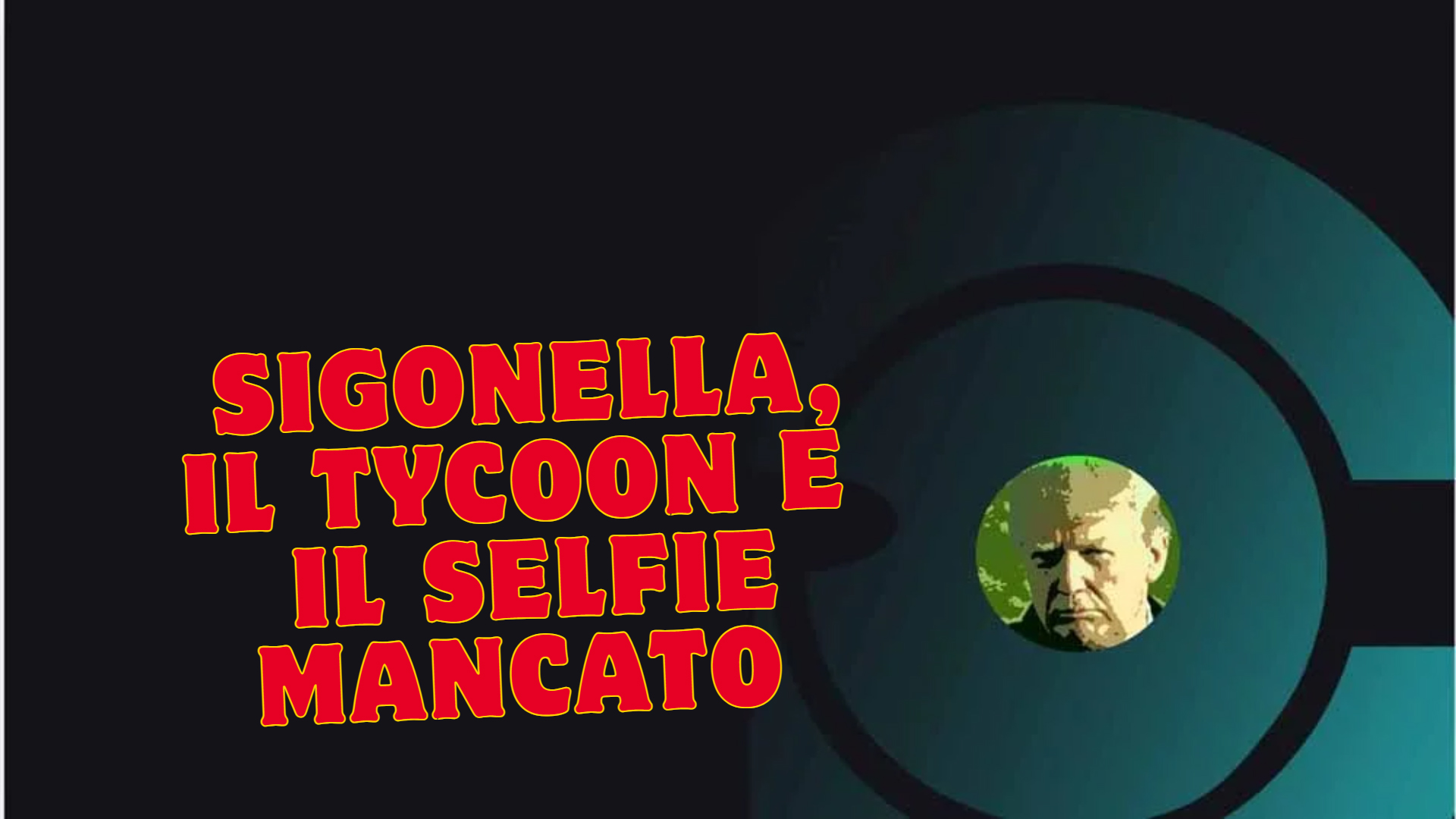 Sigonella, il Tycoon e il selfie mancato