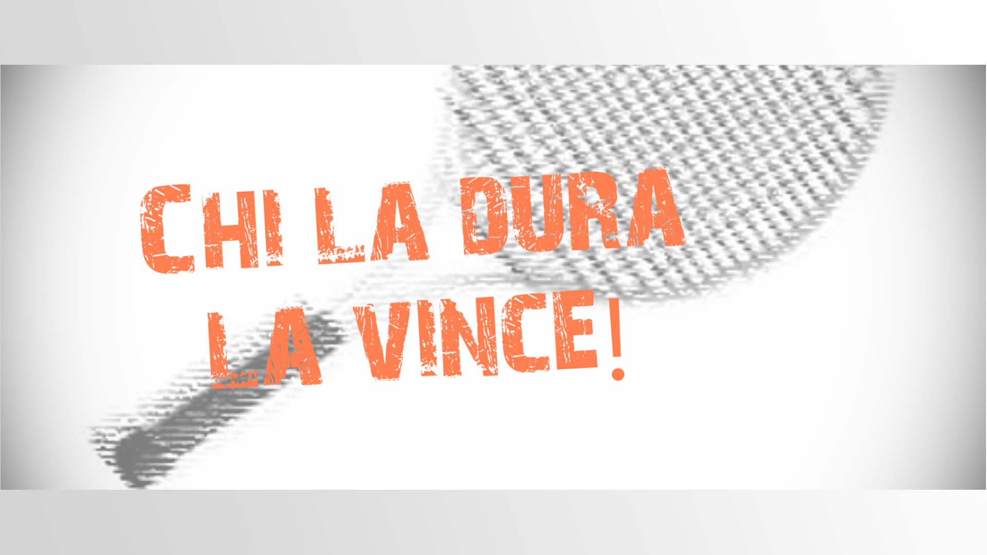 Chi la dura la vince (e chi molla consegna le chiavi)