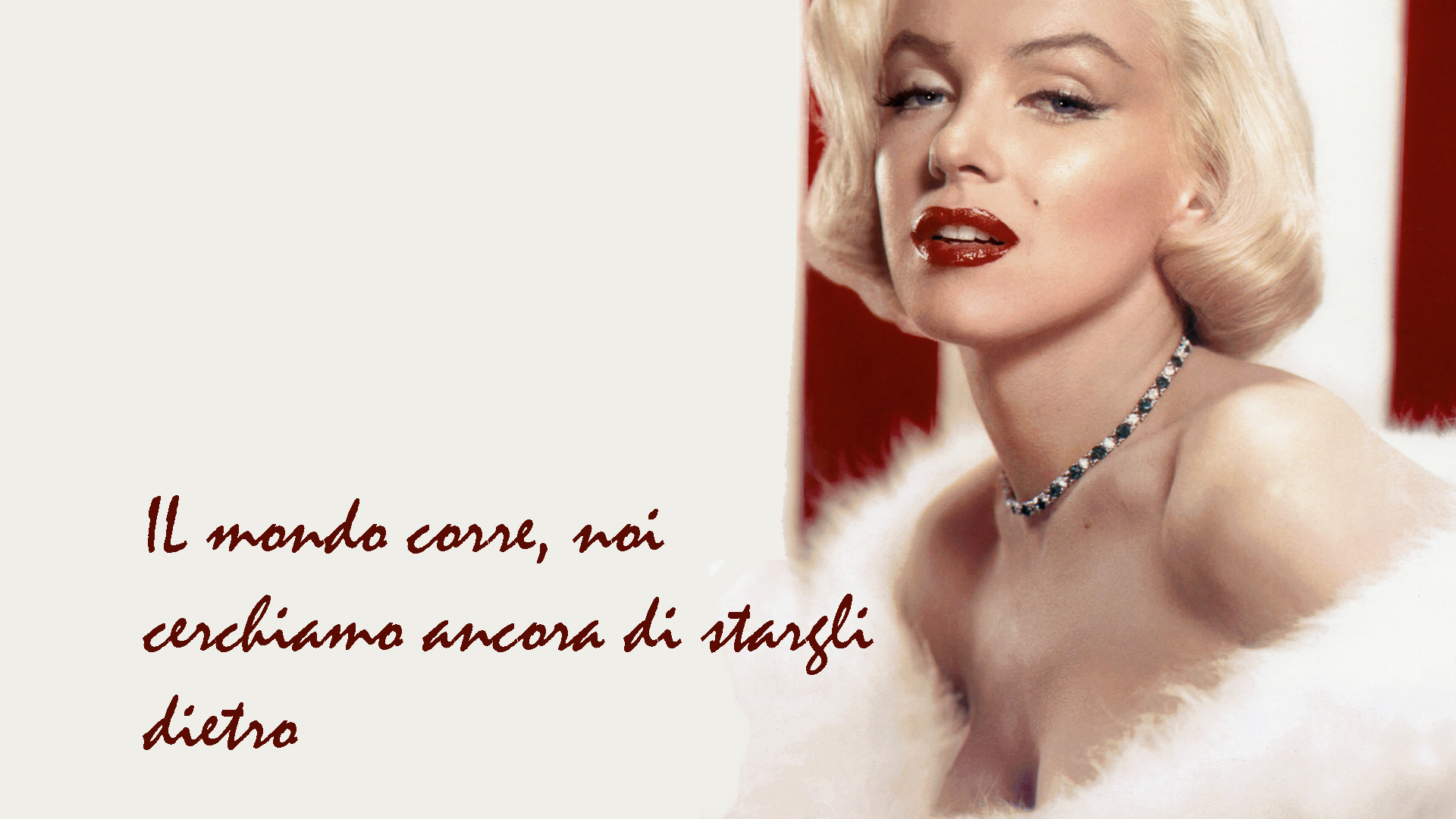 Da Marilyn a Musk: il mondo corre, noi cerchiamo ancora di stargli dietro