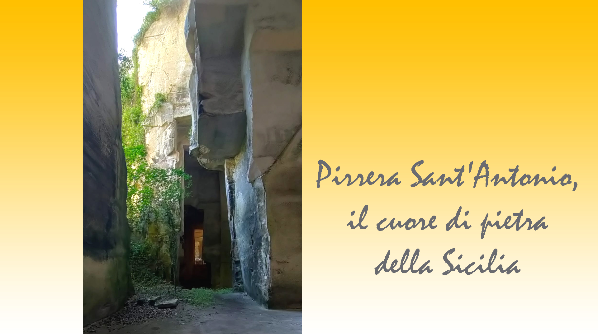 Il cuore di pietra della Sicilia