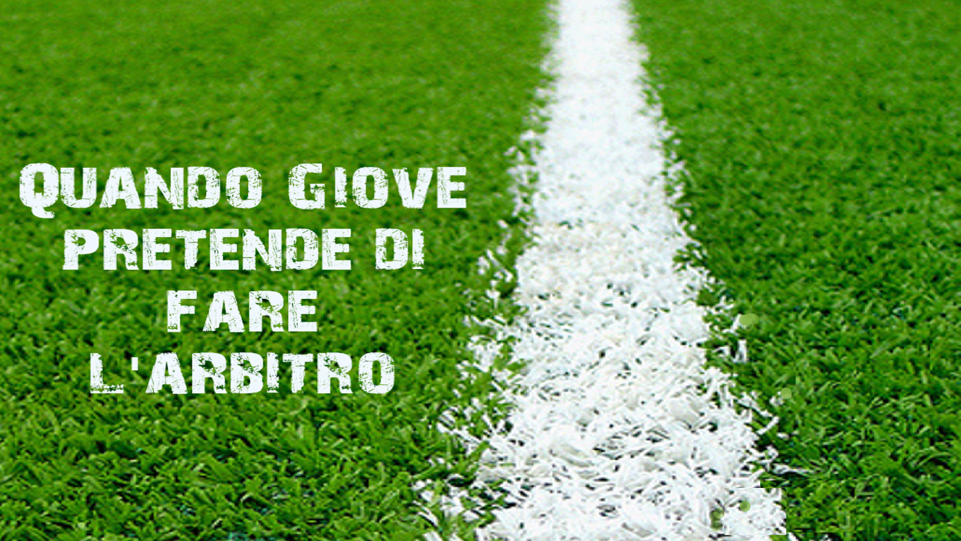Quando Giove pretende di fare l’arbitro
