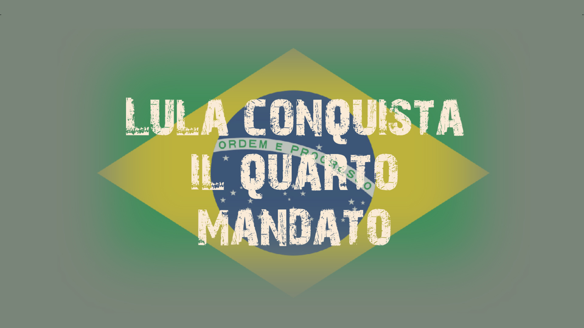 Brasile felice? Lula conquista il quarto mandato