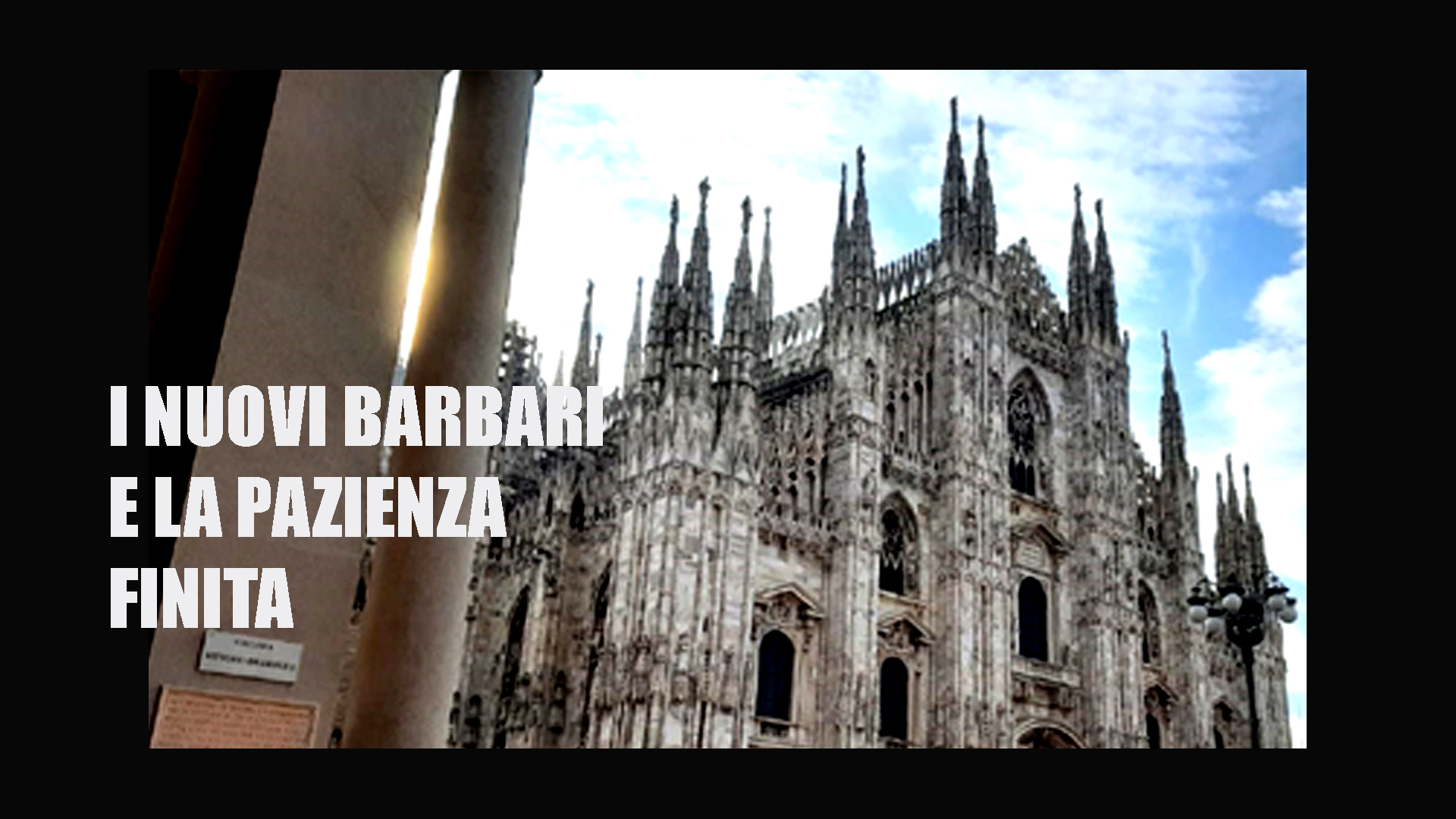 «Oggigiorno tutto è una lusinga, dura minga, dura no…»