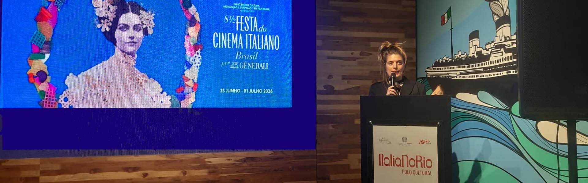 Il grande schermo parla italiano: a Rio si alza il sipario sulla XIII edizione di “8½ Festa del Cinema Italiano”