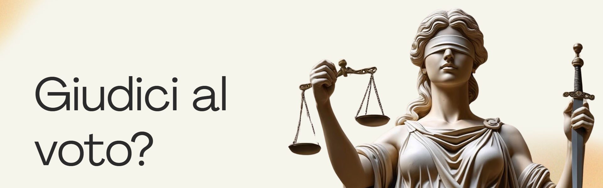 Giudici al voto?