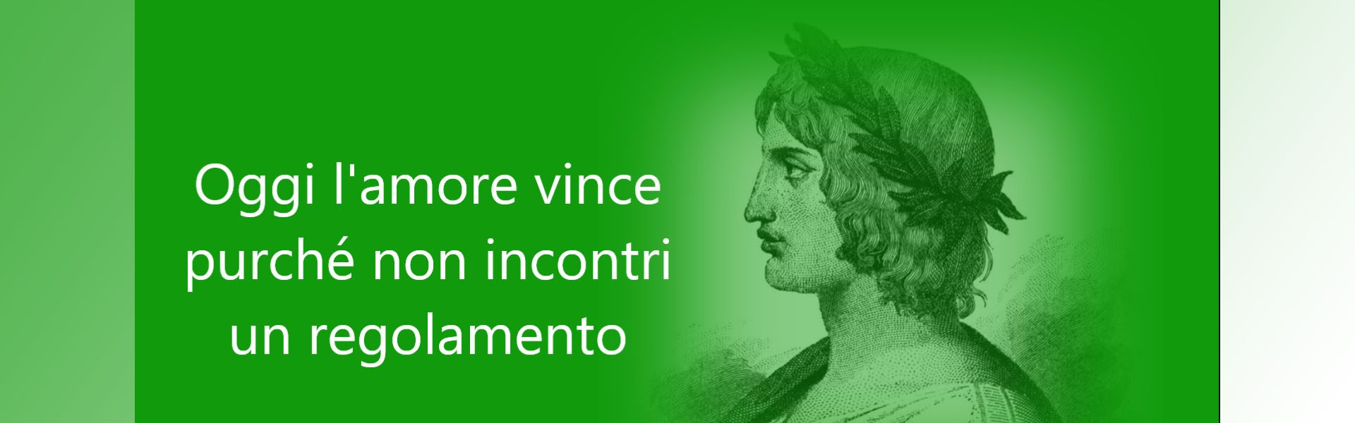 Amor vincit omnia. Tranne la prassi